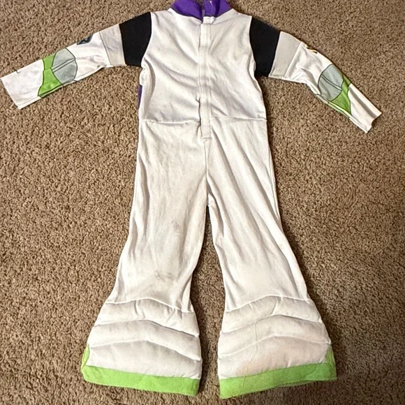 Toy story, Buzz Lightyear one piece costume fits toddler 3T - Picture 4 of 6